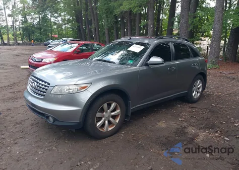 2005 Infiniti Fx35 from USA, damaged, VIN JNRAS08UX5X105553